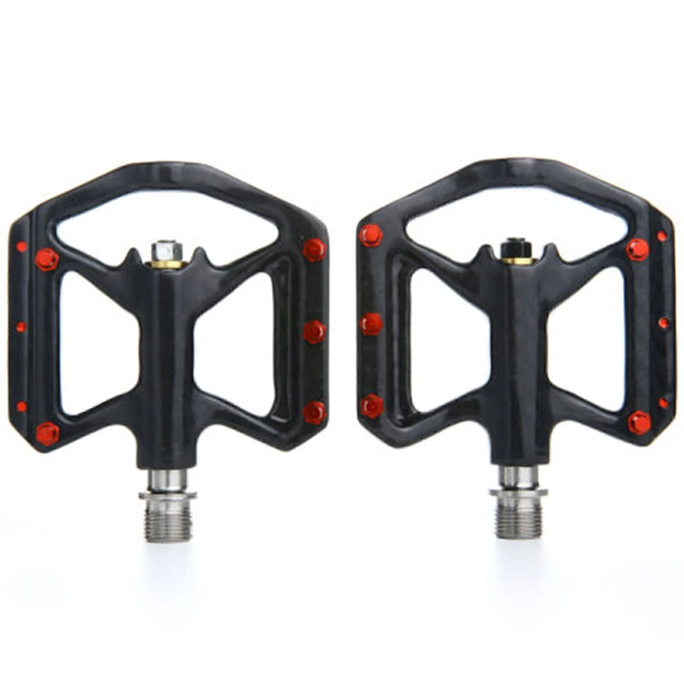 1 pair Carbon Fiber Road Mountain Urban Bike Pedals Bicycle flat Pedal - Image 4 of 4