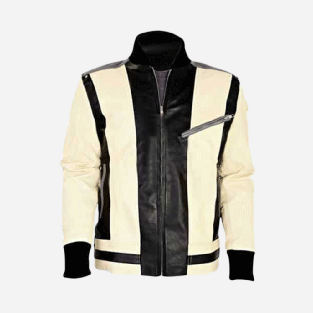 Leather Motorcycle Jacket Off White Leather Jacket Mens Leather Riding  Jacket