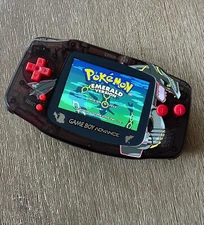 Nintendo Gameboy Advance GBA Game Boy AGB BACKLIT IPS Rayquaza Custom UV Print