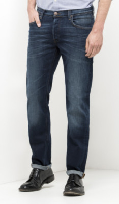 Lee Jeans Herren Daren Regular Waist Slim Leg Stretch 'Bright Blue' SECONDS L211
