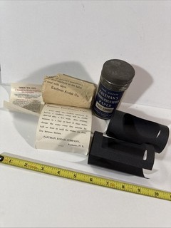 1906 Eastman Kodak Ferro Prussiate Paper Postcards Canister Dozen Cyanotype NOS
