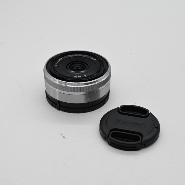Sony 16mm f2.8 E Lens SEL16F28 Silver #830