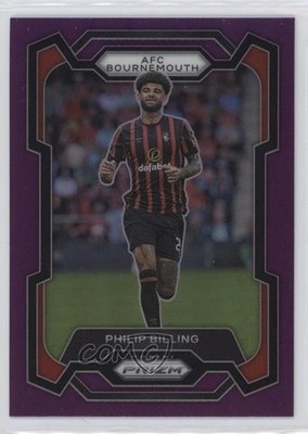 2023-24 Panini Prizm Premier League Purple Prizm Philip Billing #231 1j45