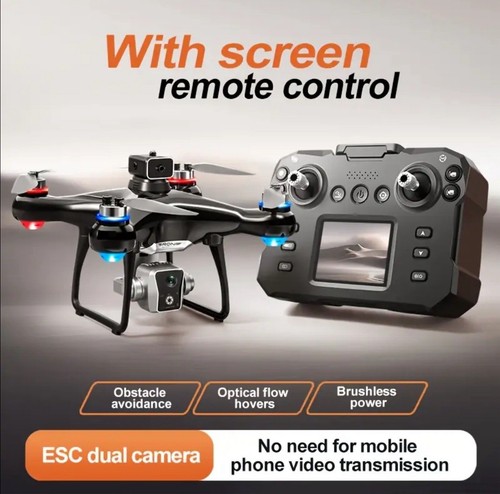 Brushless RC Drone Quadcopter With Screen Optical Flow Positioning Speed Switch - Picture 2 of 7