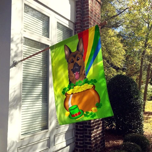 Caroline's Treasures German Shepherd House Flag - Thumbnail 3
