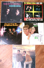 Lot 5 RIGHTEOUS BROTHERS LP -Soul & Inspiration/Just Once in My Life/Right Now