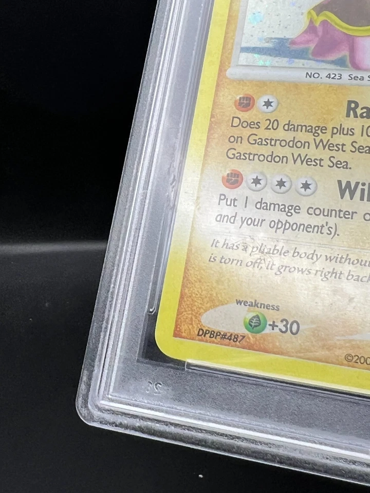 Pokemon PSA 9 MINT Gastrodon 9/132 Secret Wonders Holofoil 2007 S#5909 - Image 3 of 3