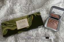 Laura Geller Eyeshadow Palette R.E.M Highlighter Lottie Eyebrow Pencil Makeup
