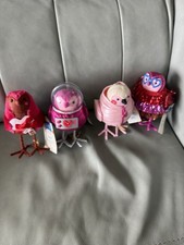 2026 Target Spritz Featherly Friends Valentine Birds   Set of 4  NWT