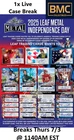 Stephen Curry 2025 Leaf Independence Day Multi-Sport 1x Case Break #2
