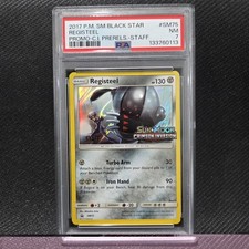 2017 Pokemon: REGISTEEL SM75 - [Prerelease STAFF] - [Crimson Invasion] NM PSA 7 on eBay