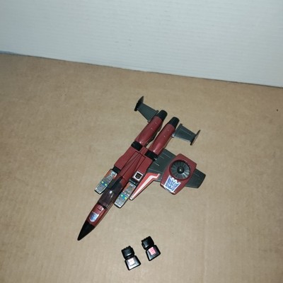 Original TRANSFORMERS G1 Vintage Thrust With landing gear & Hands- Read