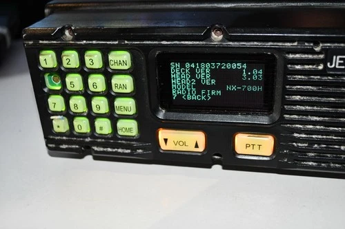 Vintage Jem Radio II NX-700H railroad cab train RADIO-POWERS ON-517b2 #3