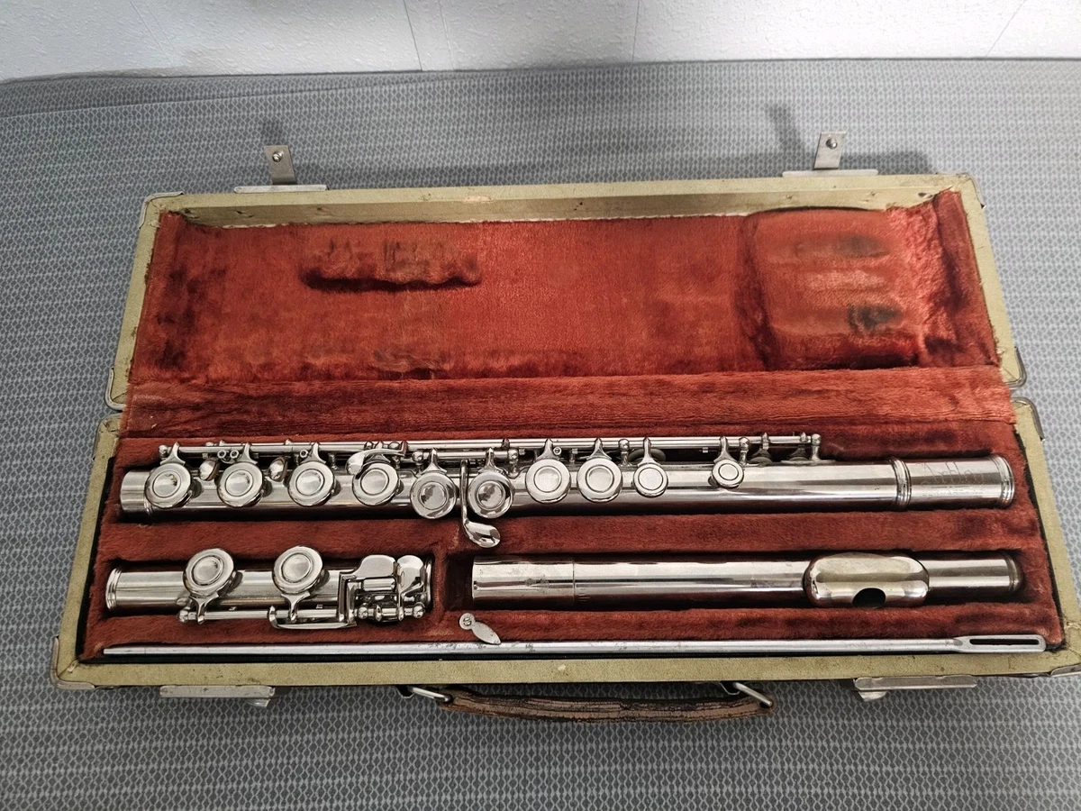 Vintage Artley Flute In Flutes for sale - eBay