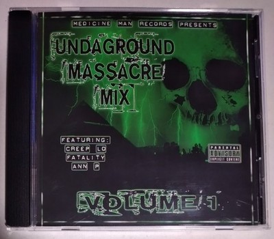 Medicine Man - Undaground Massacre Vol. 1 Rap Ann P Creep Lo Evil Pimp Memphis