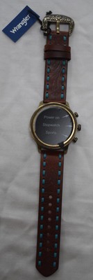 Wrangler Smart Watch WRZ20-943TS Brown Leather Turquoise  display picture 2