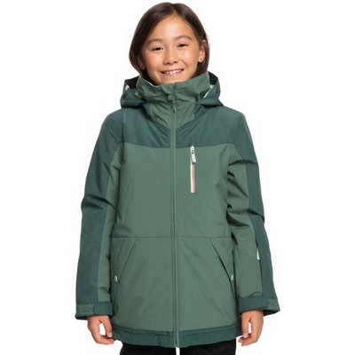Roxy Presence Mädchen-Skijacke mit 15K/10K-Membran grün 128