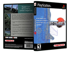 Ace Combat 2 - PS1 Cover art  Case only. See description