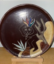 Design By Mara Vintage Mexican Wall Hang Plate