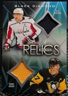 Alex Ovechkin / Sidney Crosby 24/25 UD Black Diamond Mine Dual Relics DMDR-CO