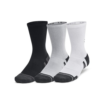 Under Armour 1386242 Unisex UA Performance Tech Crew Socks (6-Pack)