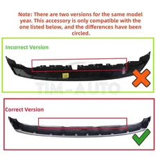 NEW 1PCS For 2015 2016 2017-18 Ford Edge Front Lower Bumper Grille Valance Panel