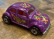 Hot Wheels Volkswagen VW Bug Beetle Vintage 1988 Purple Diecast Car