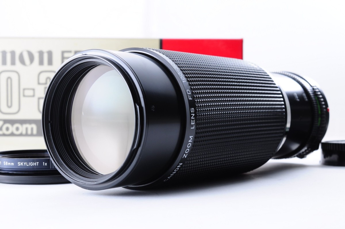 Canon Zoom Lens New FD 100-300mm f/5.6 [Very Good] Z1376 | eBay