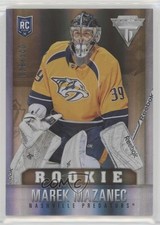 2013 Rookie Anthology Titanium Update Draft Position Number Marek Mazanec 2vh