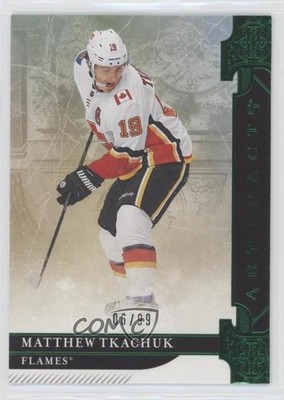 2019-20 Upper Deck Artifacts Emerald 6/99 Matthew Tkachuk #13 je2