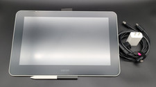 Wacom One Creative Pen Display DTC133W0A 13.3" Graphics Tablet with Cables  Pen