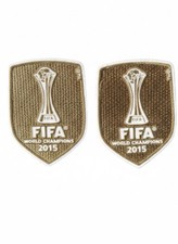 FIFA Club World Cup Champions 2015 patch. 2 Pack