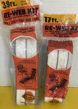 Lawn Chair Webbing 39 ft  17 Ft Polypropylene White 56 Ft Total 2 Pks Paradise