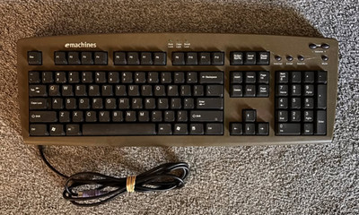 eMachines KB-9908 PS/2 Wired Keyboard - Tested Working