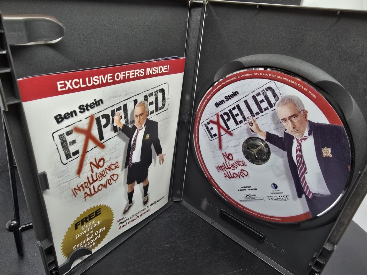 Ben Stein Expelled: No Intelligence Allowed (DVD) With Insert | eBay