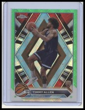 2023-24 Topps Chrome #138 Timmy Allen Green Logo Refractors
