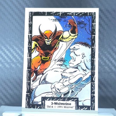 1991 Marvel The Incredible Hulk WOLVERINE #3