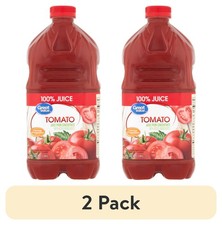  2 pack Great Value Tomato 100 Juice, 64 fl oz
