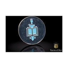 Barone dei Dadi Marcatori Obiettivo Cavalieri Guerrieri 40mm Obiettivo Moneta Nuovo