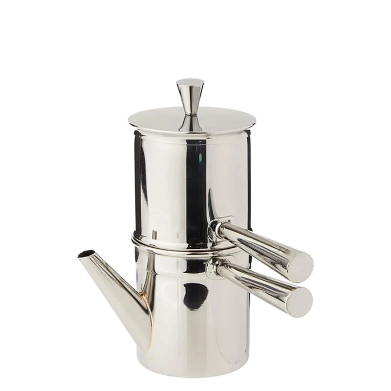 ILSA CAFFETTIERA NAPOLETANA ACCIAIO INOX 18/10 1-2 , 3 o 6 TAZZE CAFFE' - Immagine 2 di 2