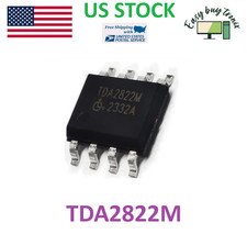 10 PCS TDA2822M SOP-8 TDA2822 Dual Power Amplifier Chip IC
