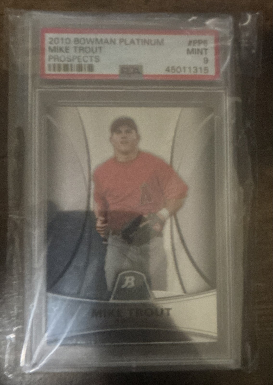 2010 Bowman Platinum - Prospects Mike Trout #PP5 (RC)