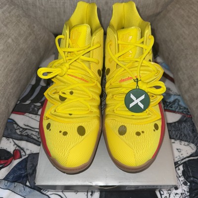 Size 10 - Nike SpongeBob SquarePants x Kyrie 5 SpongeBob