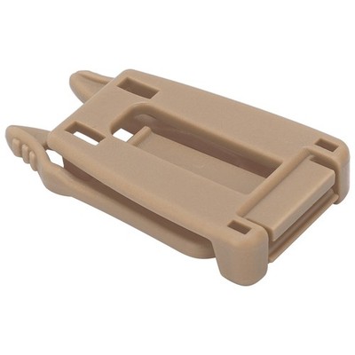 (Tan) 10pcs Molle Webbing Strap Buckle Clips Abnehmbar SA