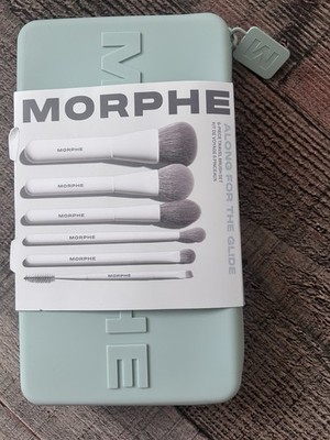 MORPHE  Travel Brush Set  Along For The Glide - 6pc NEW