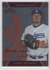 2007 Topps Co-Signers Silver Red 111/199 Jason Schmidt Derek Lowe #6 2w3
