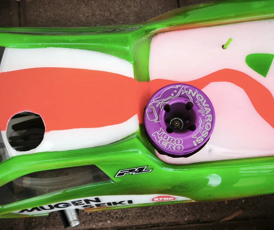 RC Car Buggy Truggy Mugen MBX 6 T mit Novarossi Toro Nero .21 - Bild 4 von 4