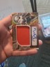 Damien Martinez 2025 Leaf Trinity Gold SHIMMER Autograph Patch #1/1