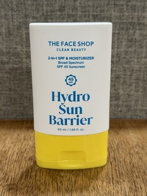THE FACE SHOP Hydro Sun Barrier 2-in-1 Sunscreen & Moisturizer exp 1/27