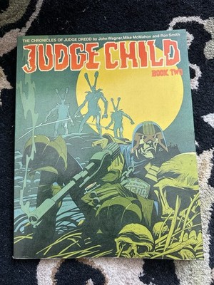 Judge Dredd - Judge Child Book Two Graphic Novel - 1983 Rare!